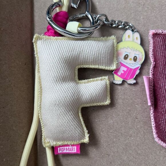 Pop Mart Pin for Love Series Letters F and U Open Box NEW - Picture 4 of 6